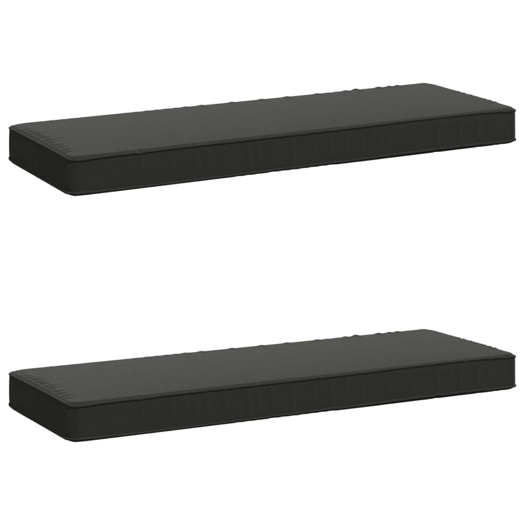 vidaXL Poduszki na ławkę 2-częściowe VUGHT 2 pcs 100% poliester