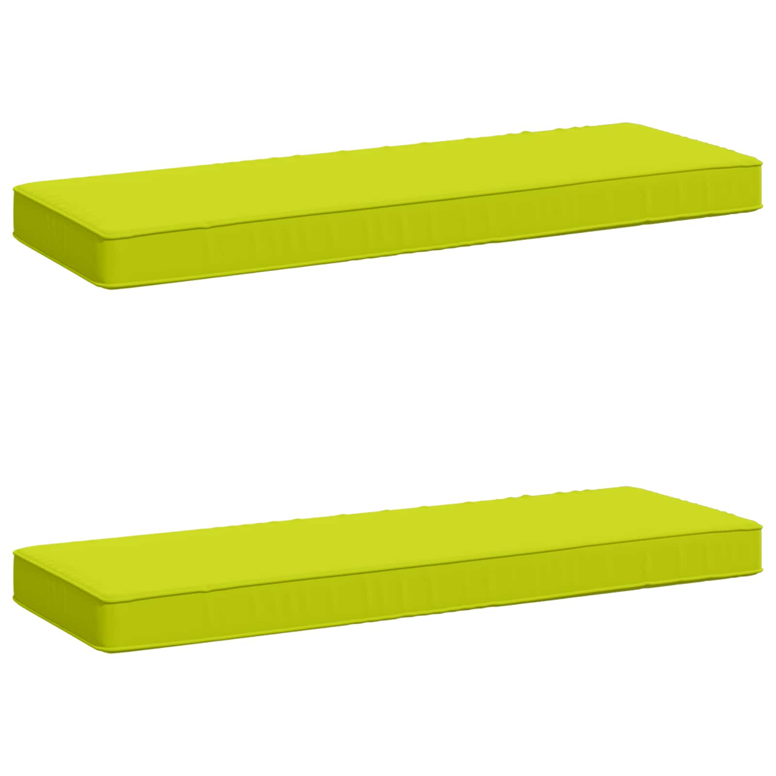 vidaXL Poduszki na ławkę 2-częściowe VUGHT 2 pcs 100% poliester