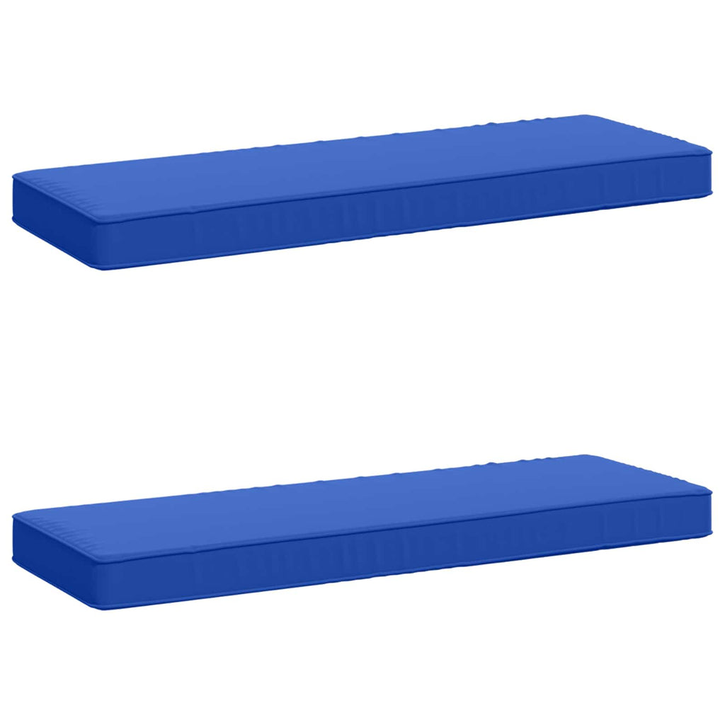 vidaXL Poduszki na ławkę 2-częściowe VUGHT 2 pcs 100% poliester