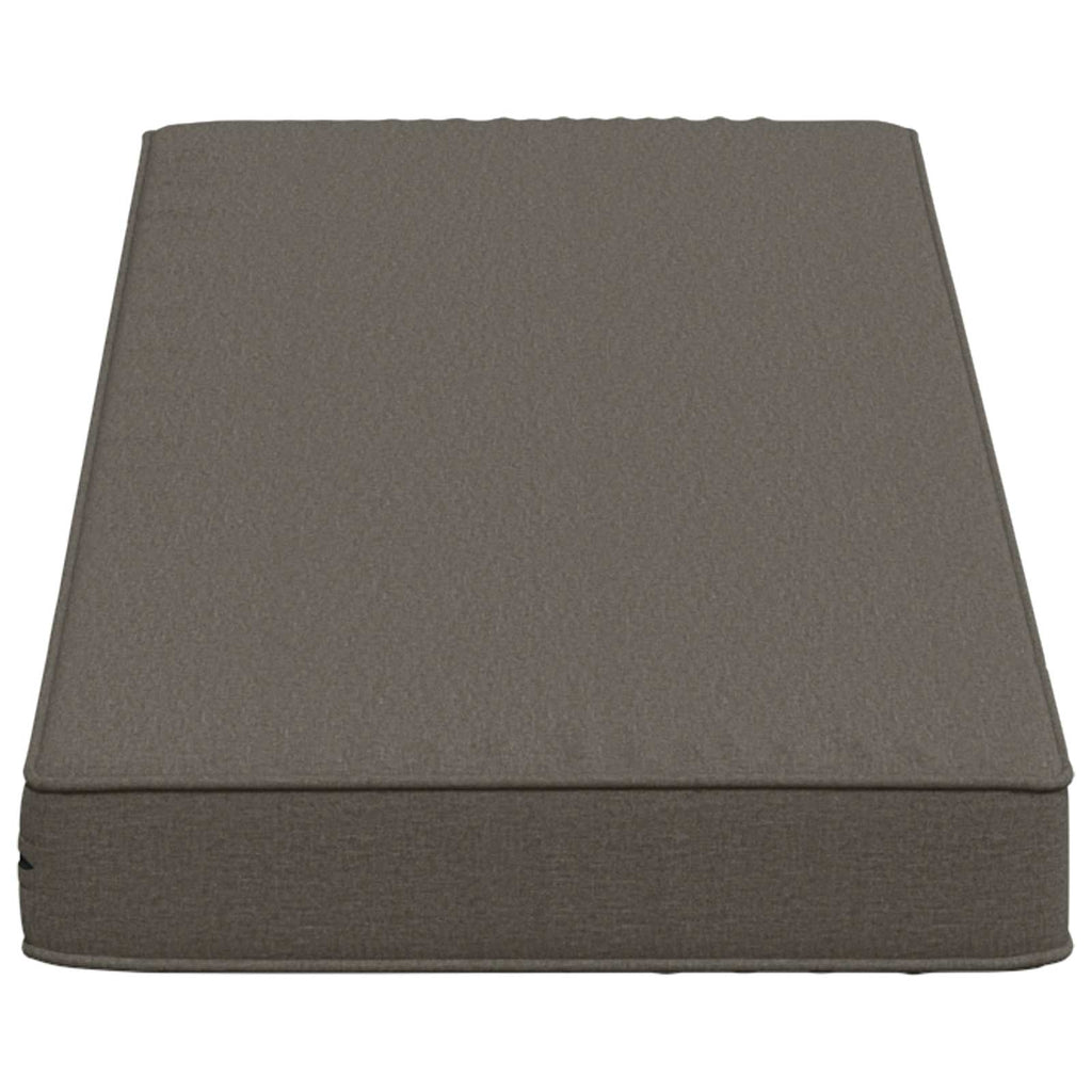 vidaXL Poduszki na ławkę 2-częściowe VUGHT 2 pcs 100% poliester Szary