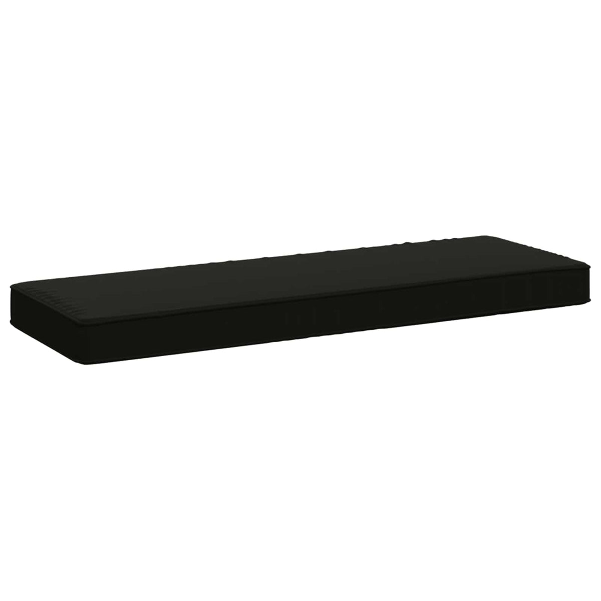 vidaXL Poduszki na ławkę 2-częściowe VUGHT 2 pcs 100% poliester Czarny