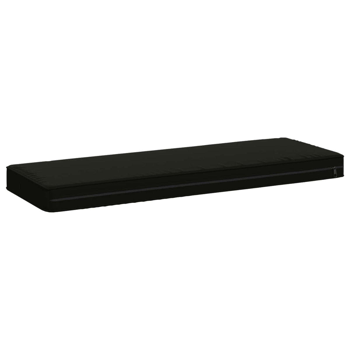 vidaXL Poduszki na ławkę 2-częściowe VUGHT 2 pcs 100% poliester Czarny