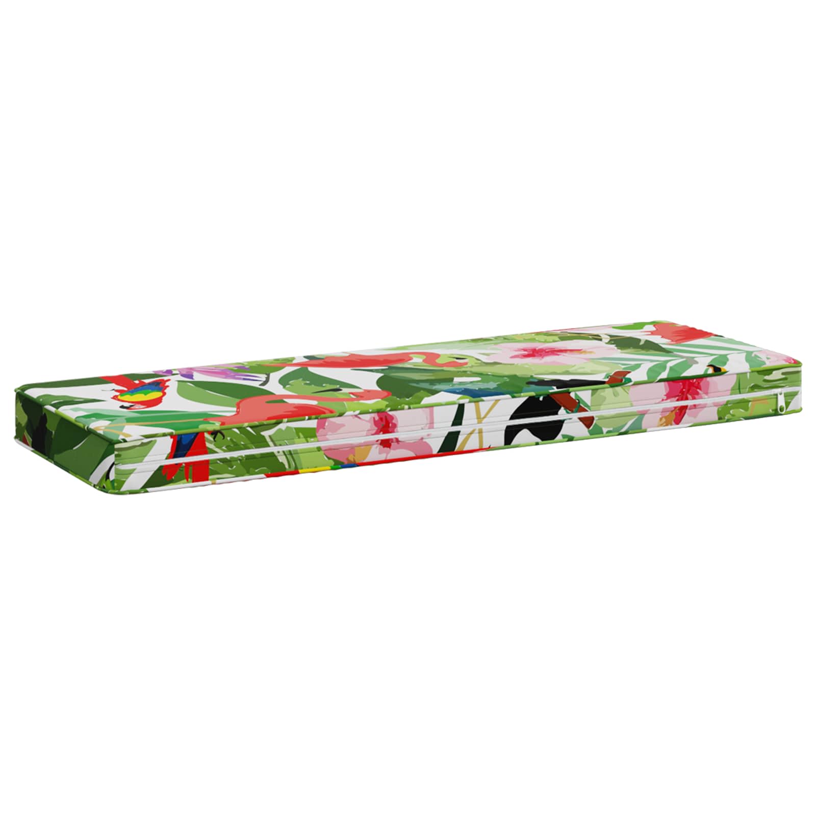 vidaXL Poduszki na ławkę 2-częściowe VUGHT 2 pcs 100% poliester