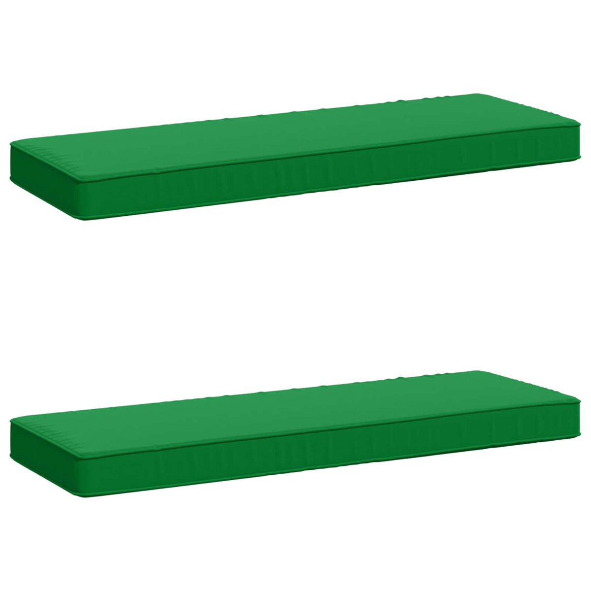 vidaXL Poduszki na ławkę 2-częściowe VUGHT 2 pcs 100% poliester