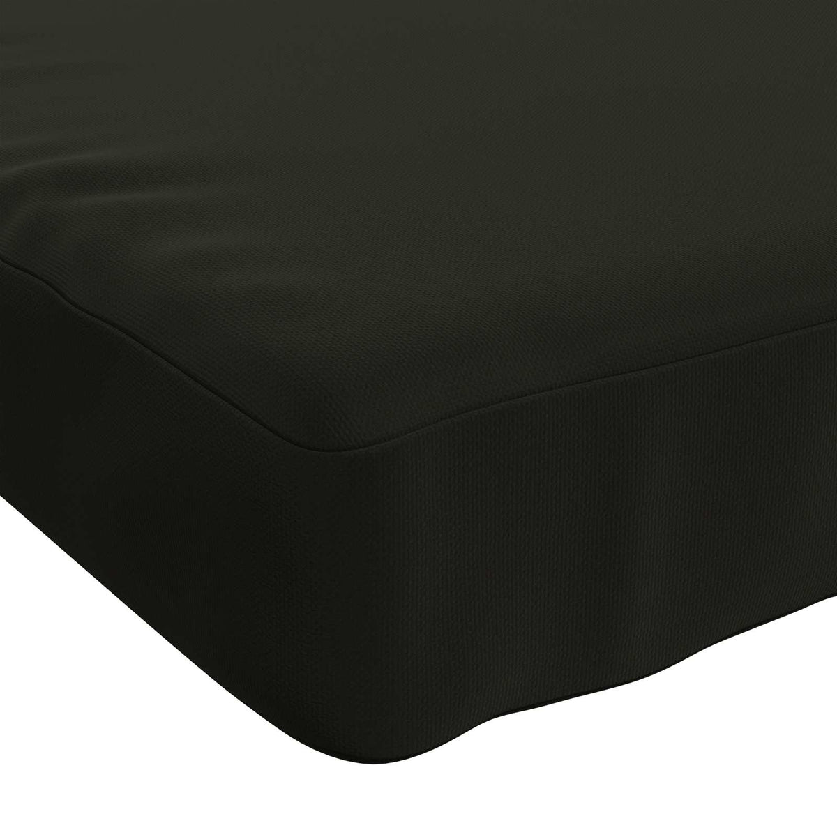 vidaXL Poduszki na ławkę 2-częściowe VUGHT 2 pcs 100% poliester Czarny