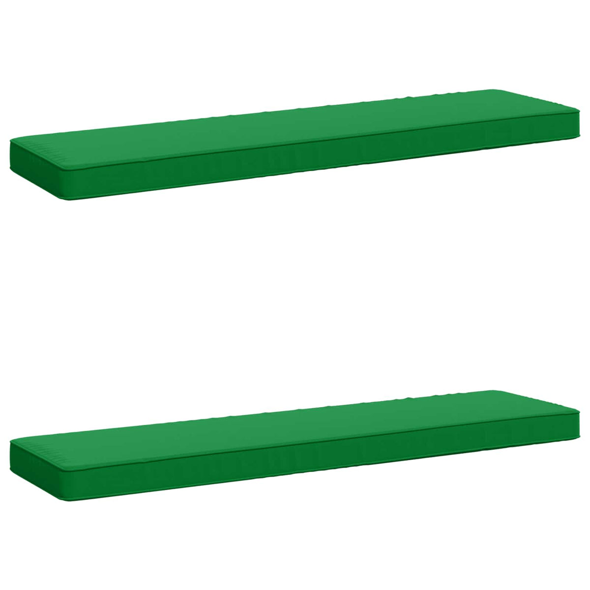 vidaXL Poduszki na ławkę 2-częściowe VUGHT 2 pcs 100% poliester