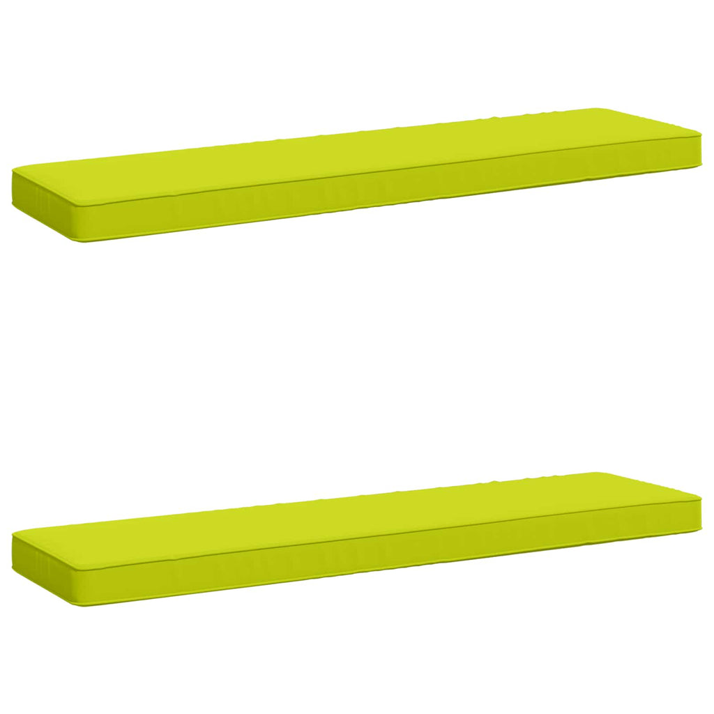 vidaXL Poduszki na ławkę 2-częściowe VUGHT 2 pcs 100% poliester
