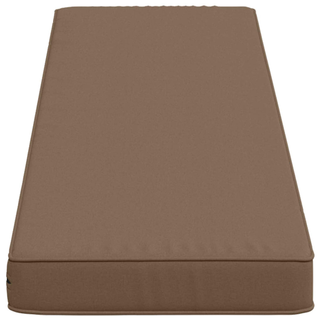 vidaXL Poduszki na ławkę 2-częściowe VUGHT 2 pcs 100% poliester