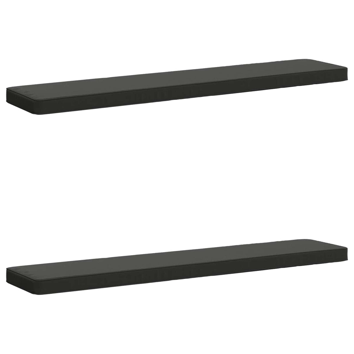 vidaXL Poduszki na ławkę 2-częściowe VUGHT 2 pcs 100% poliester