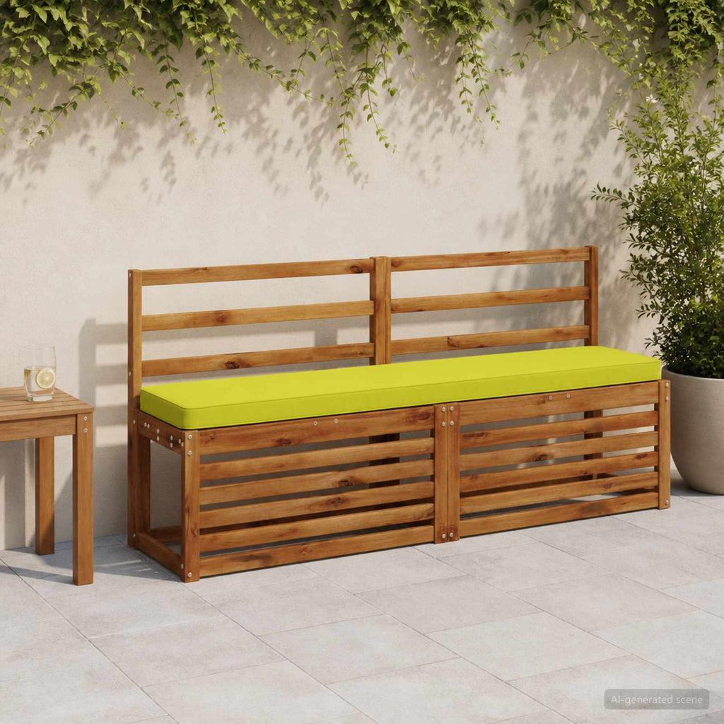 vidaXL Poduszki na ławkę 2-częściowe VUGHT 2 pcs 100% poliester