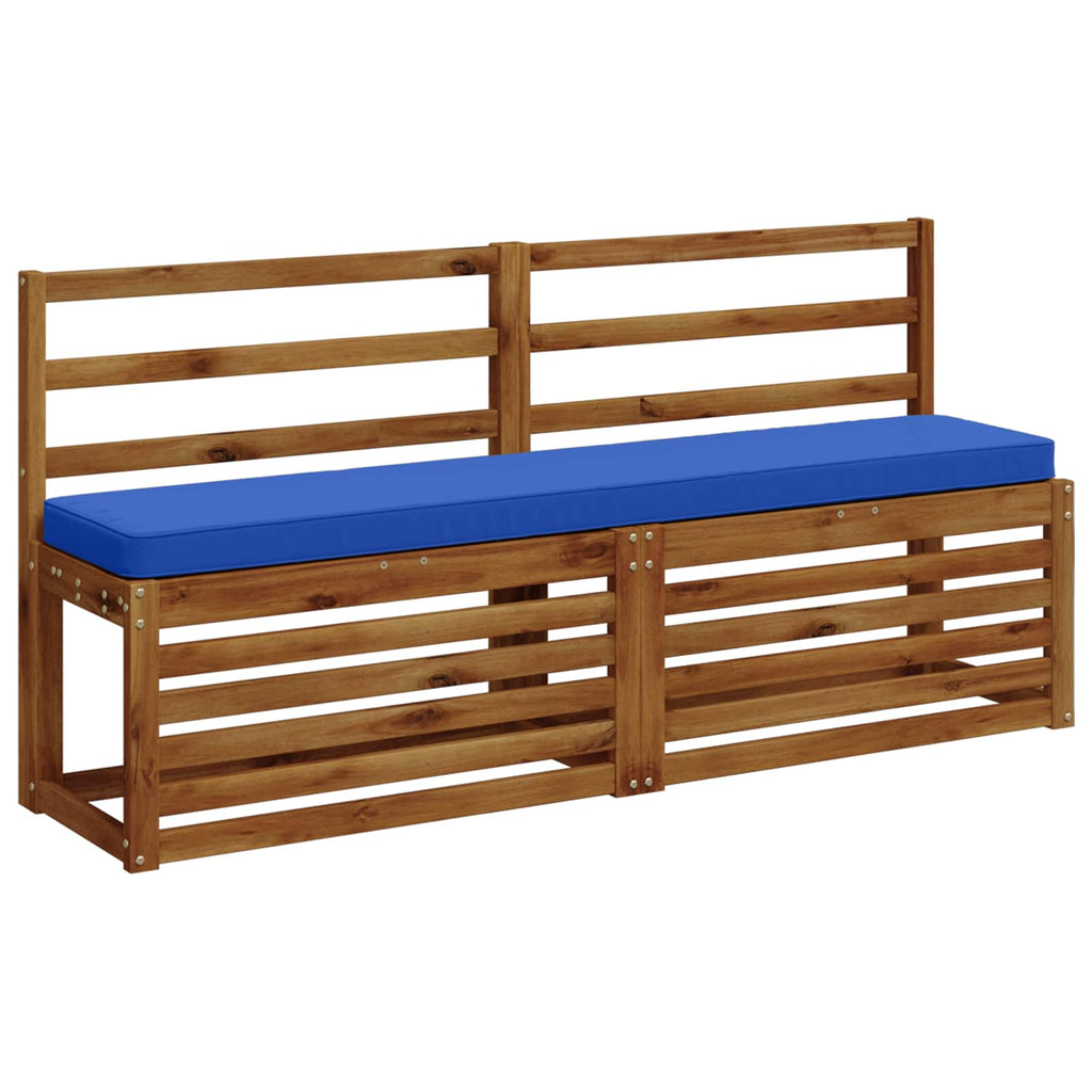 vidaXL Poduszki na ławkę 2-częściowe VUGHT 2 pcs 100% poliester