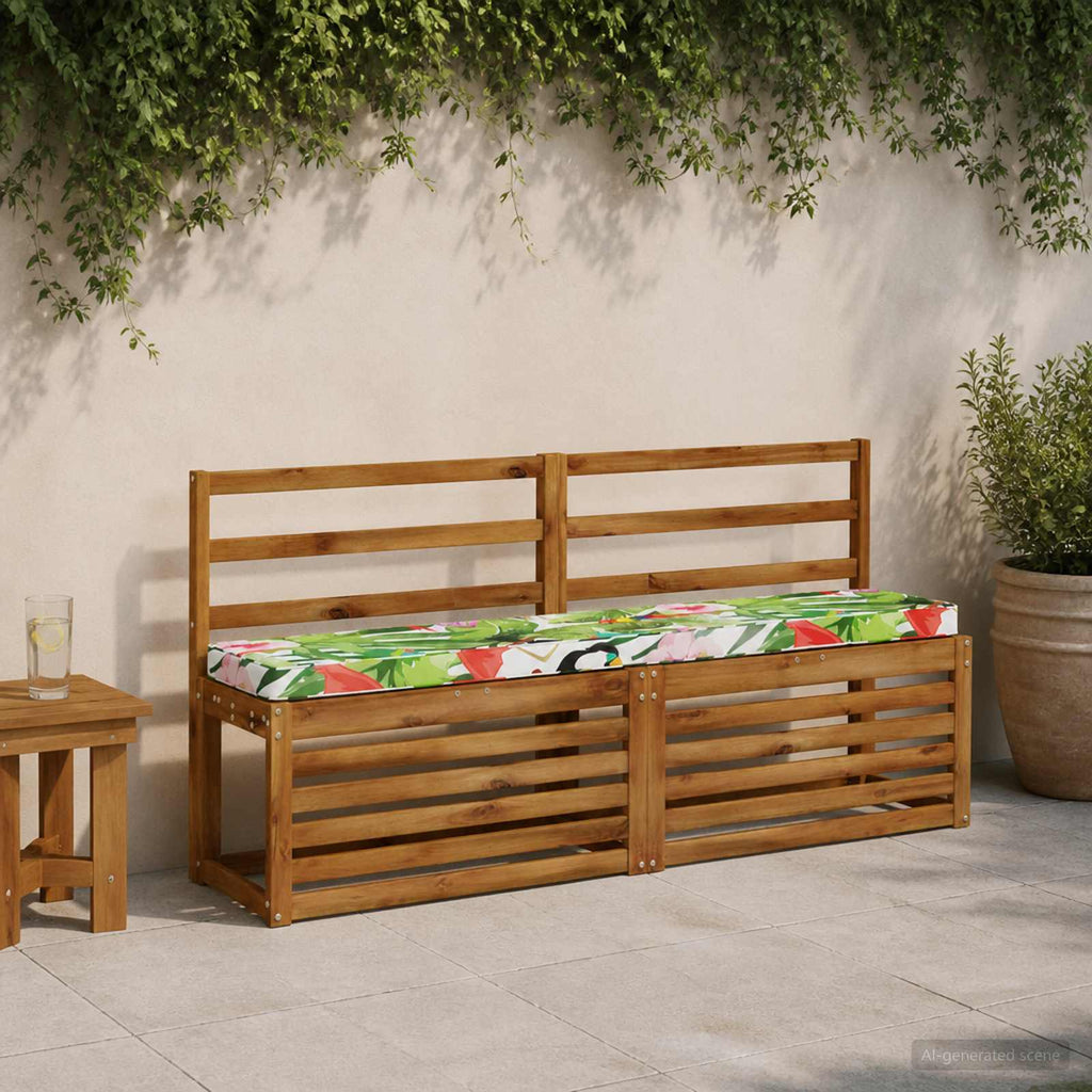vidaXL Poduszki na ławkę 2-częściowe VUGHT 2 pcs 100% poliester