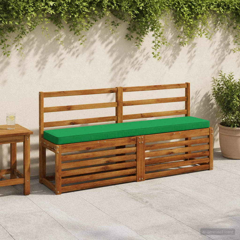 vidaXL Poduszki na ławkę 2-częściowe VUGHT 2 pcs 100% poliester