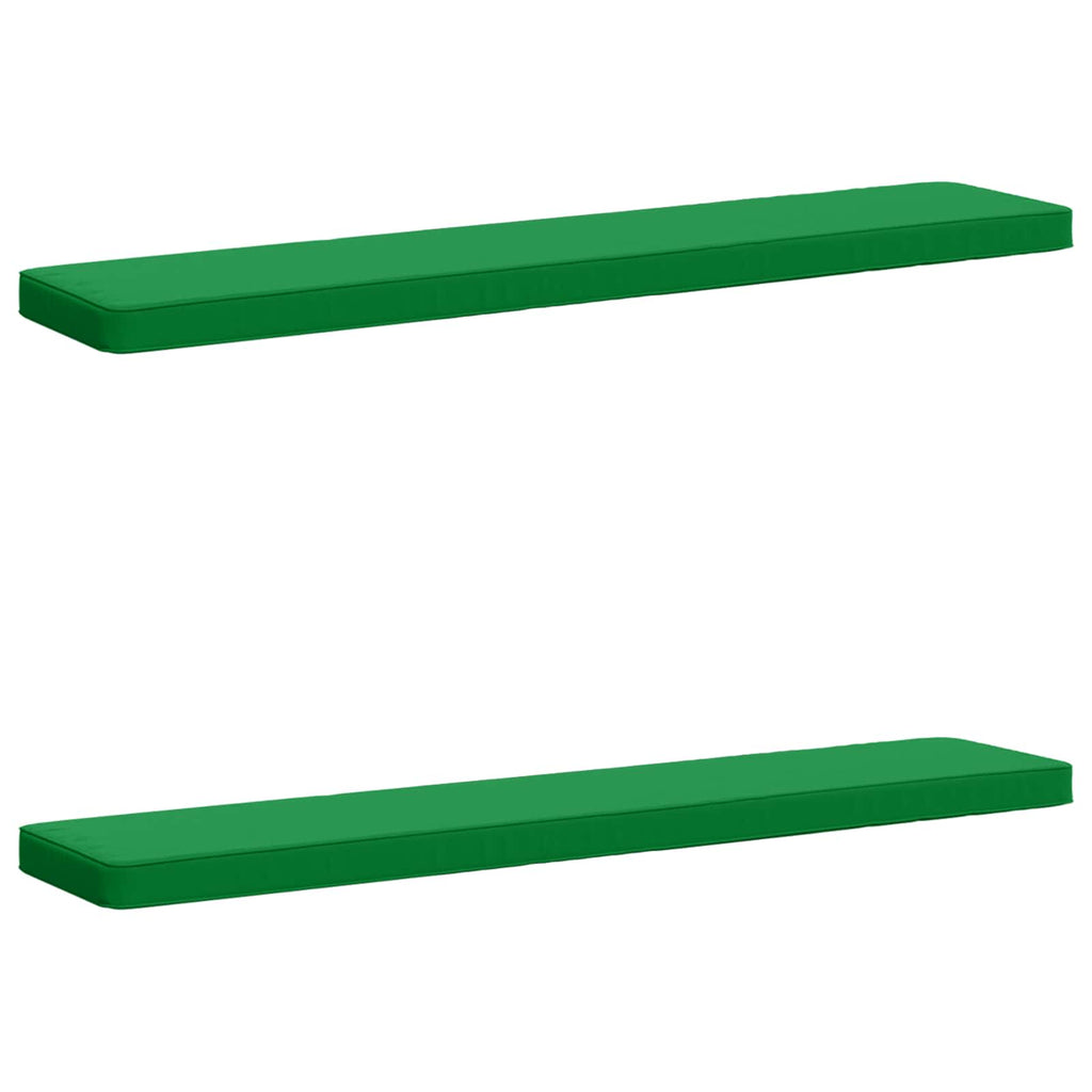 vidaXL Poduszki na ławkę 2-częściowe VUGHT 2 pcs 100% poliester