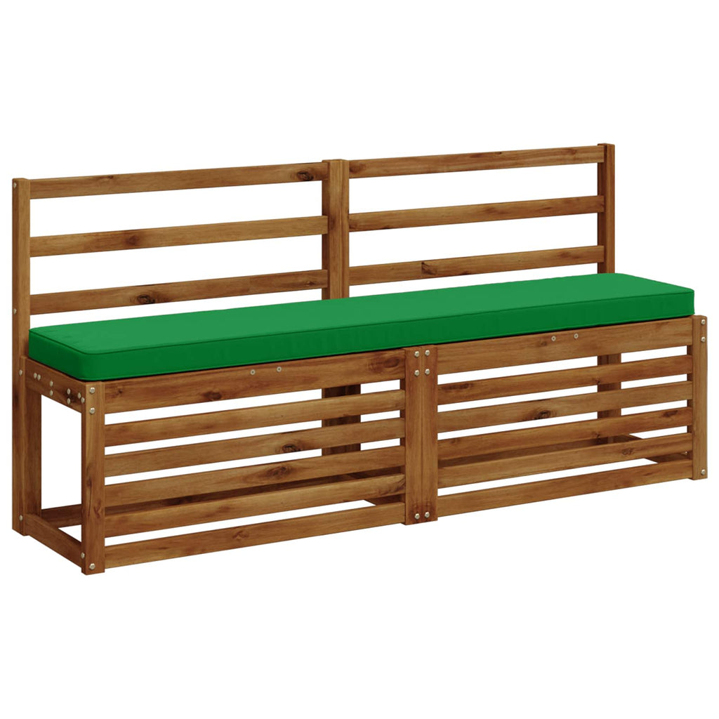 vidaXL Poduszki na ławkę 2-częściowe VUGHT 2 pcs 100% poliester