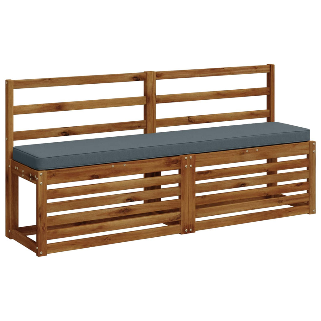 vidaXL Poduszki na ławkę 2-częściowe VUGHT 2 pcs 100% poliester