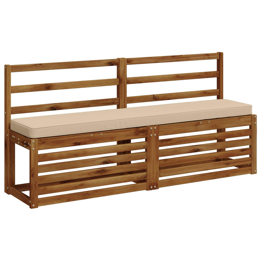 vidaXL Poduszki na ławkę 2-częściowe VUGHT 2 pcs 100% poliester