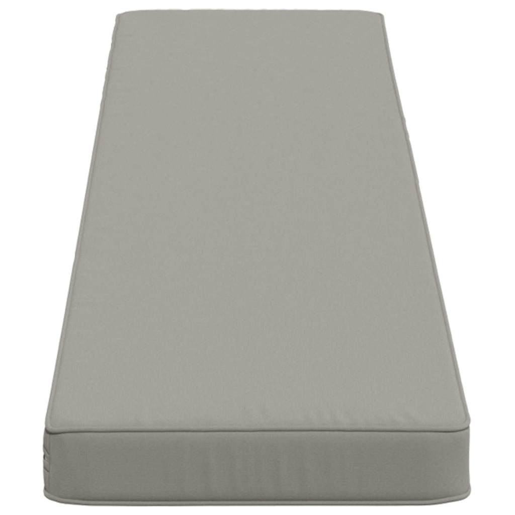 vidaXL Poduszki na ławkę 2-częściowe VUGHT 2 pcs 100% poliester Szary