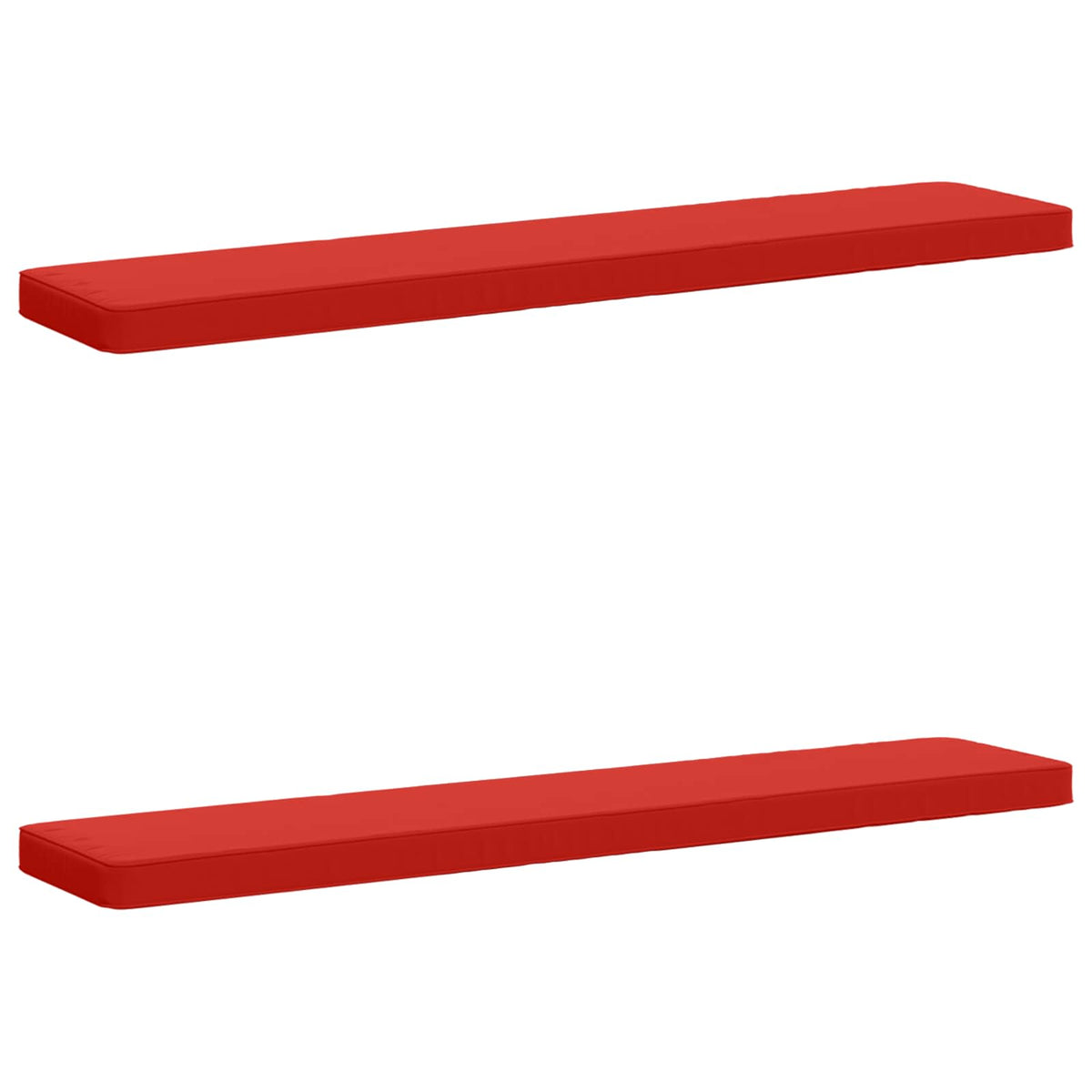 vidaXL Poduszki na ławkę 2-częściowe VUGHT 2 pcs 100% poliester