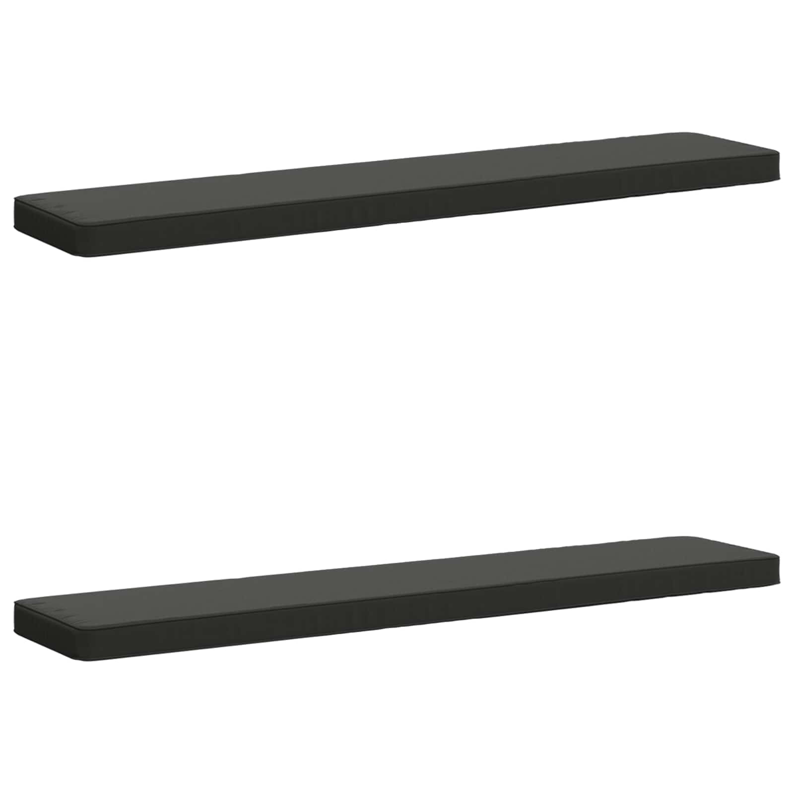 vidaXL Poduszki na ławkę 2-częściowe VUGHT 2 pcs 100% poliester
