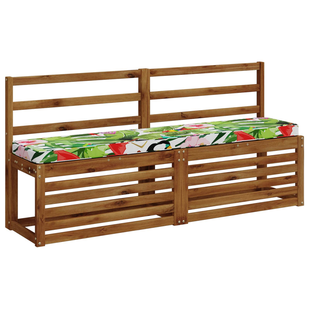 vidaXL Poduszki na ławkę 2-częściowe VUGHT 2 pcs 100% poliester