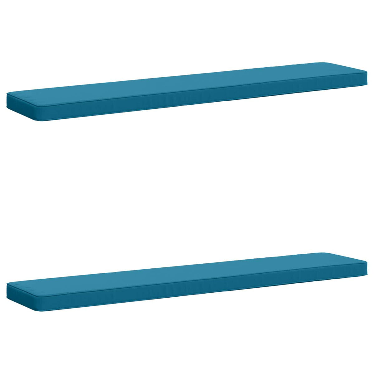 vidaXL Poduszki na ławkę 2-częściowe VUGHT 2 pcs 100% poliester