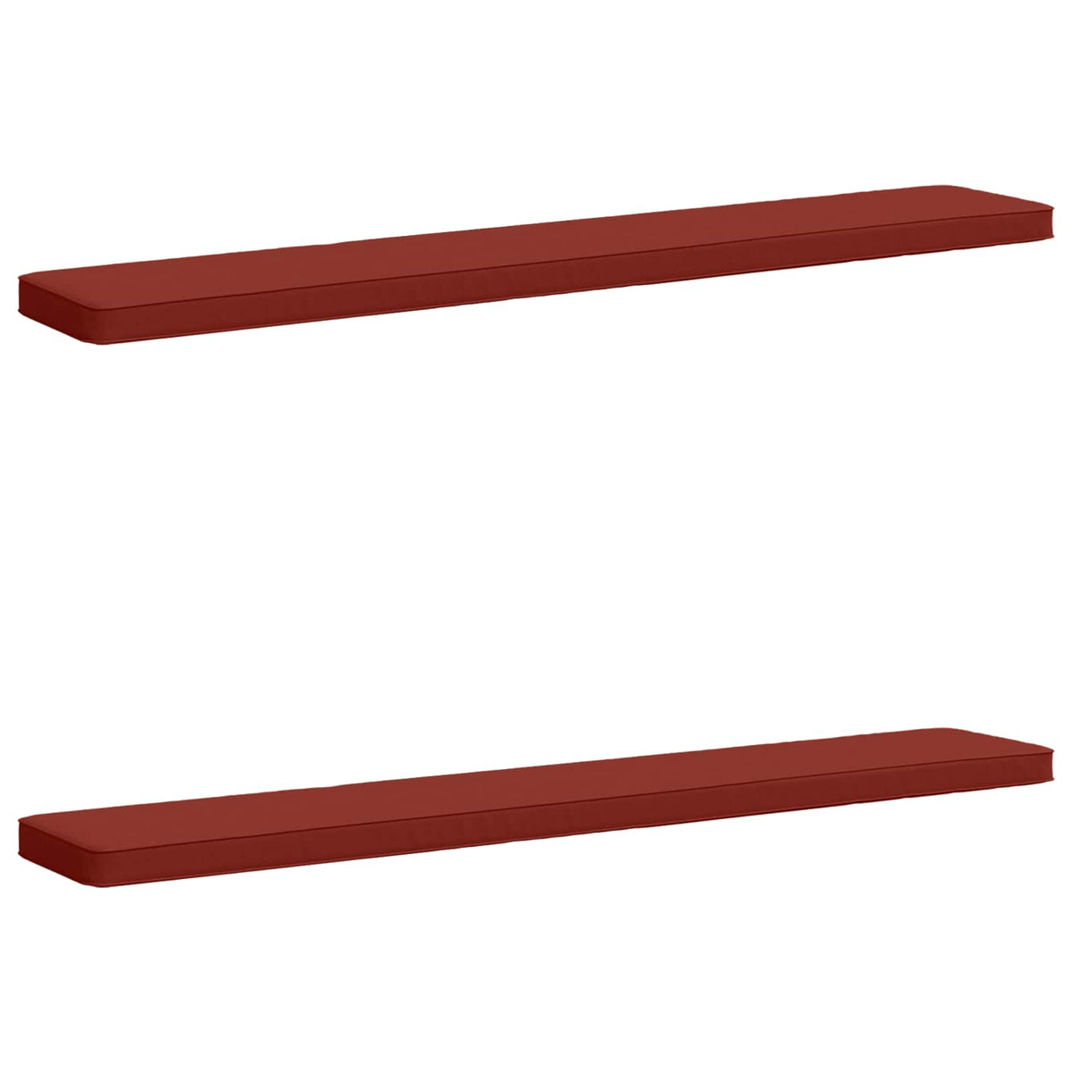 vidaXL Poduszki na ławkę 2-częściowe VUGHT 2 pcs 100% poliester