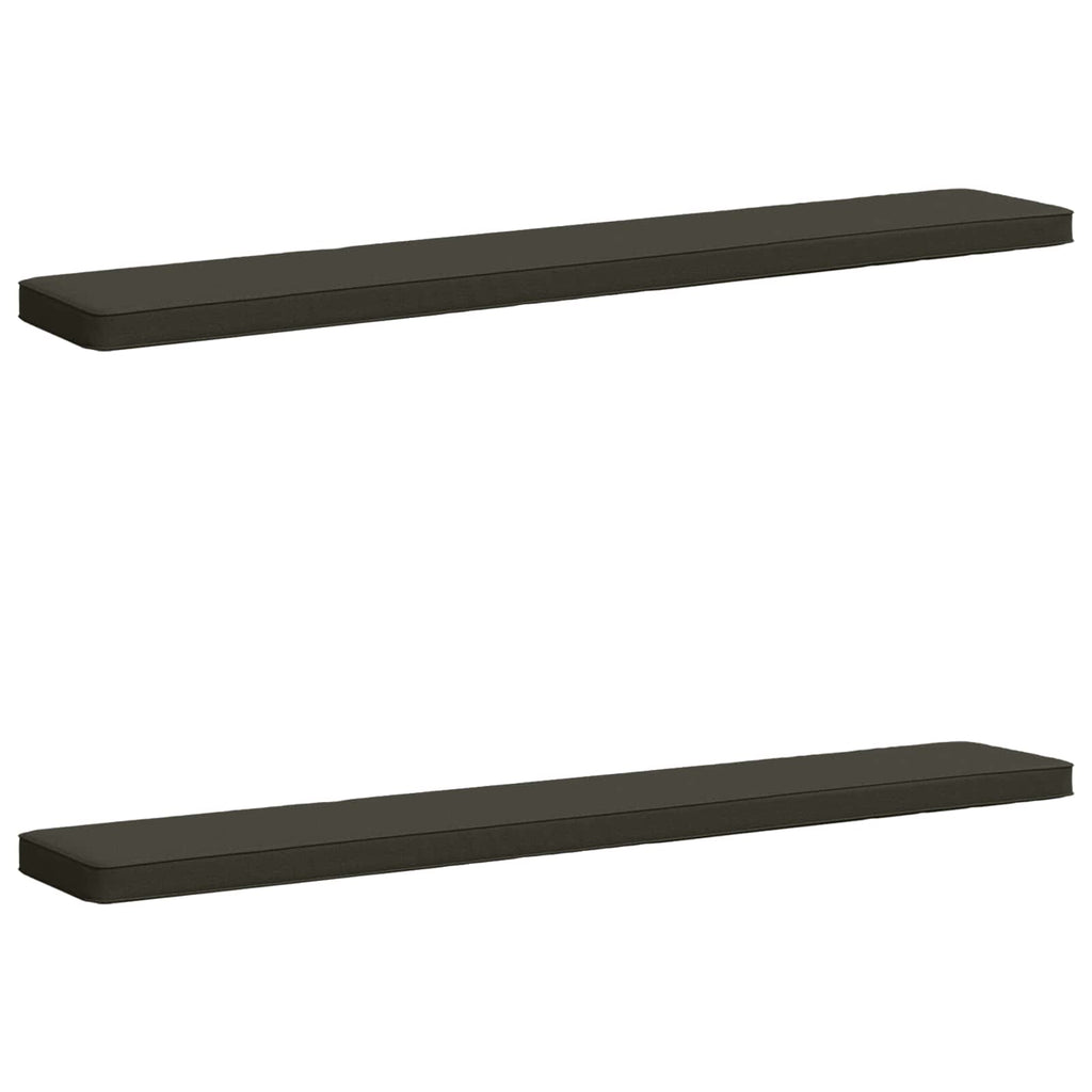vidaXL Poduszki na ławkę 2-częściowe VUGHT 2 pcs 100% poliester