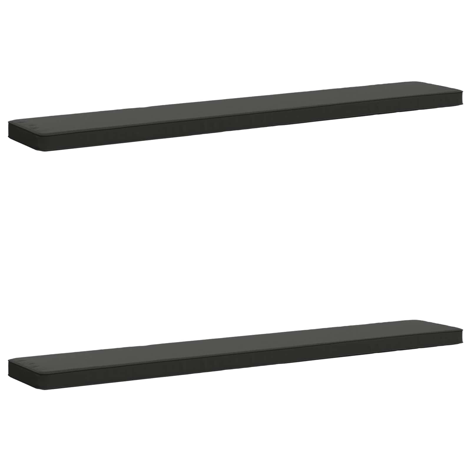 vidaXL Poduszki na ławkę 2-częściowe VUGHT 2 pcs 100% poliester