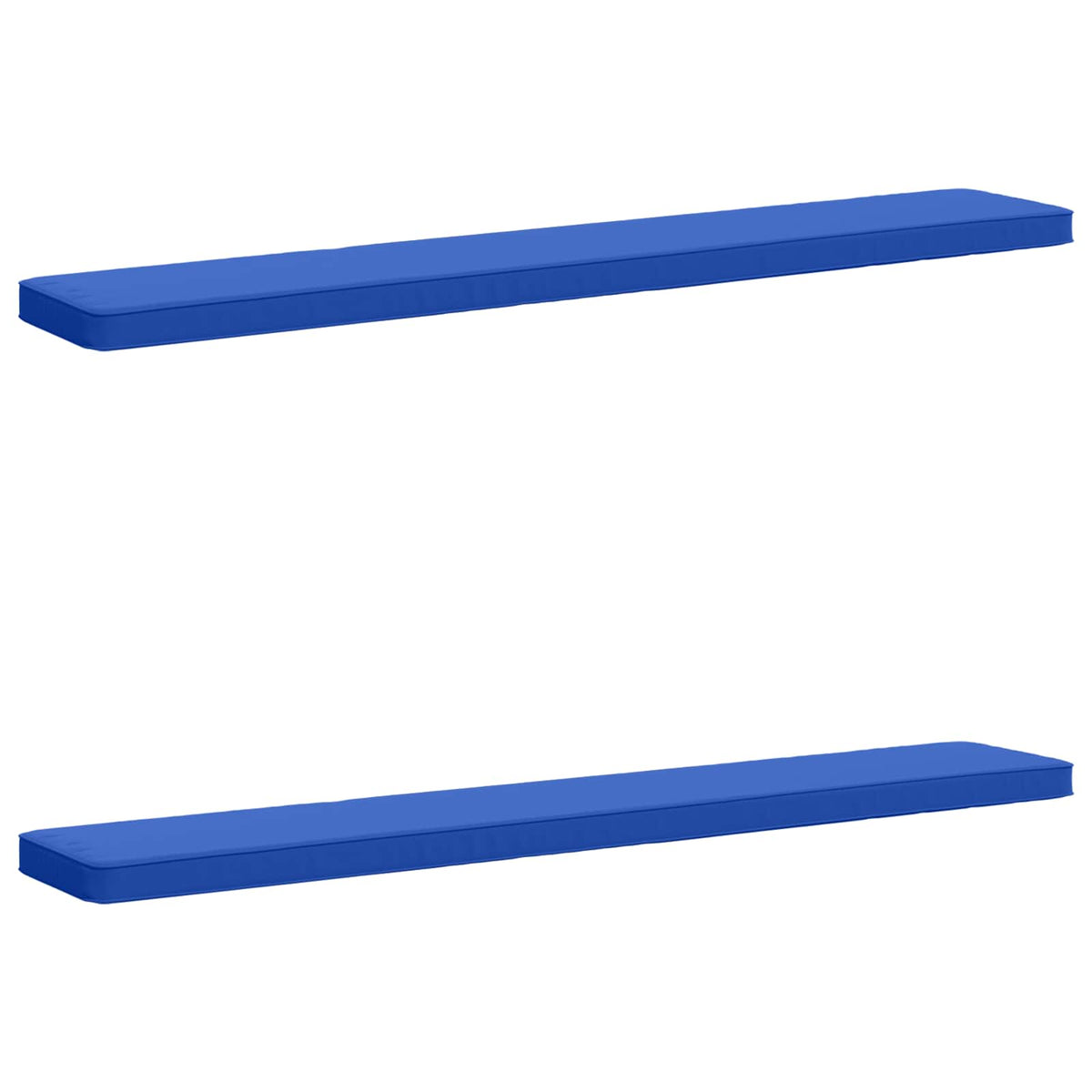 vidaXL Poduszki na ławkę 2-częściowe VUGHT 2 pcs 100% poliester