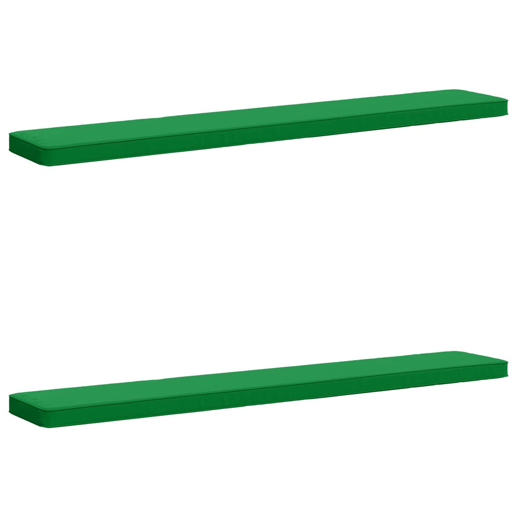 vidaXL Poduszki na ławkę 2-częściowe VUGHT 2 pcs 100% poliester