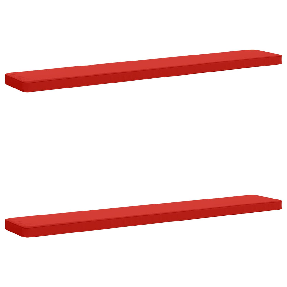 vidaXL Poduszki na ławkę 2-częściowe VUGHT 2 pcs 100% poliester