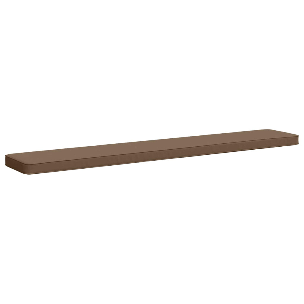 vidaXL Poduszki na ławkę 2-częściowe VUGHT 2 pcs 100% poliester