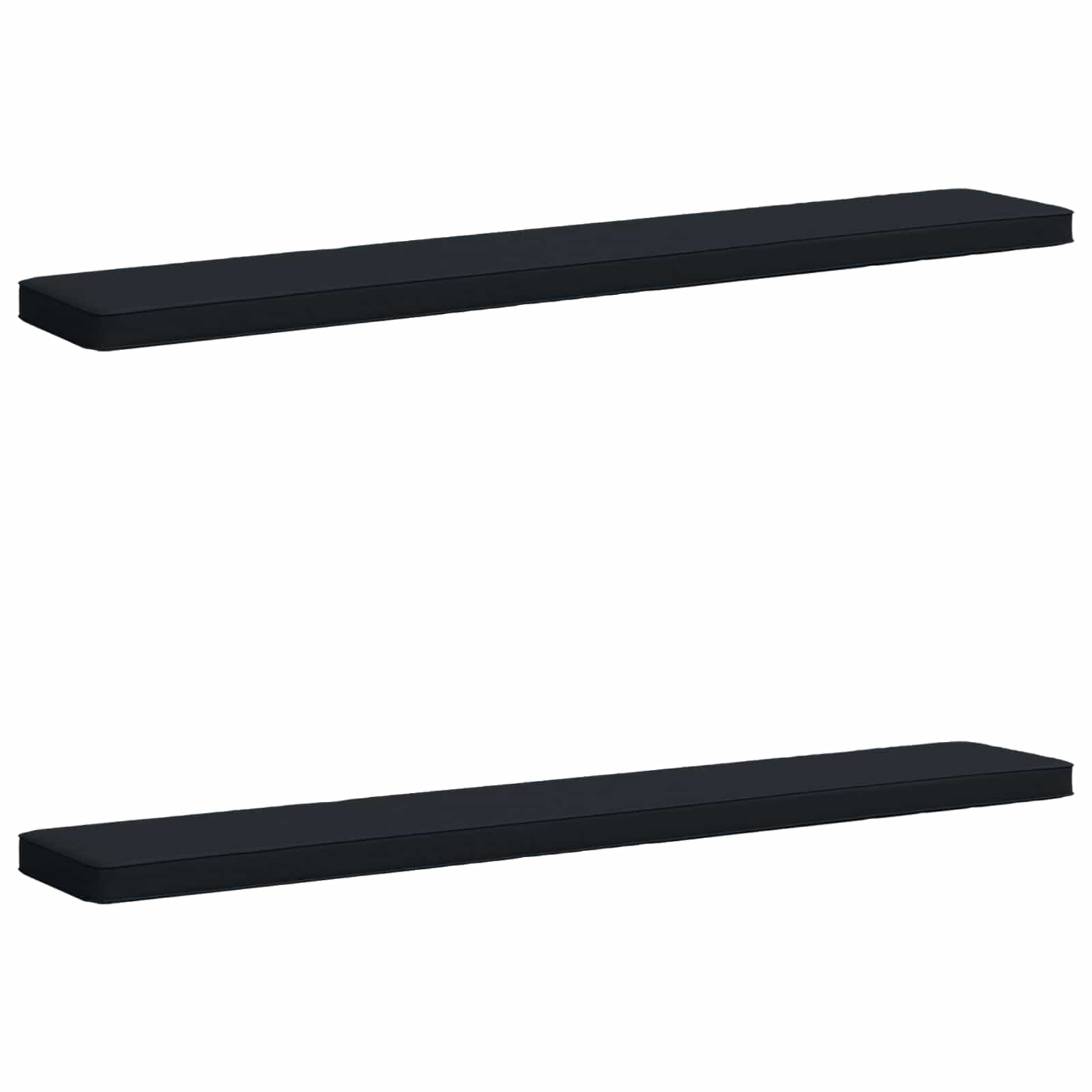 vidaXL Poduszki na ławkę 2-częściowe VUGHT 2 pcs 100% poliester