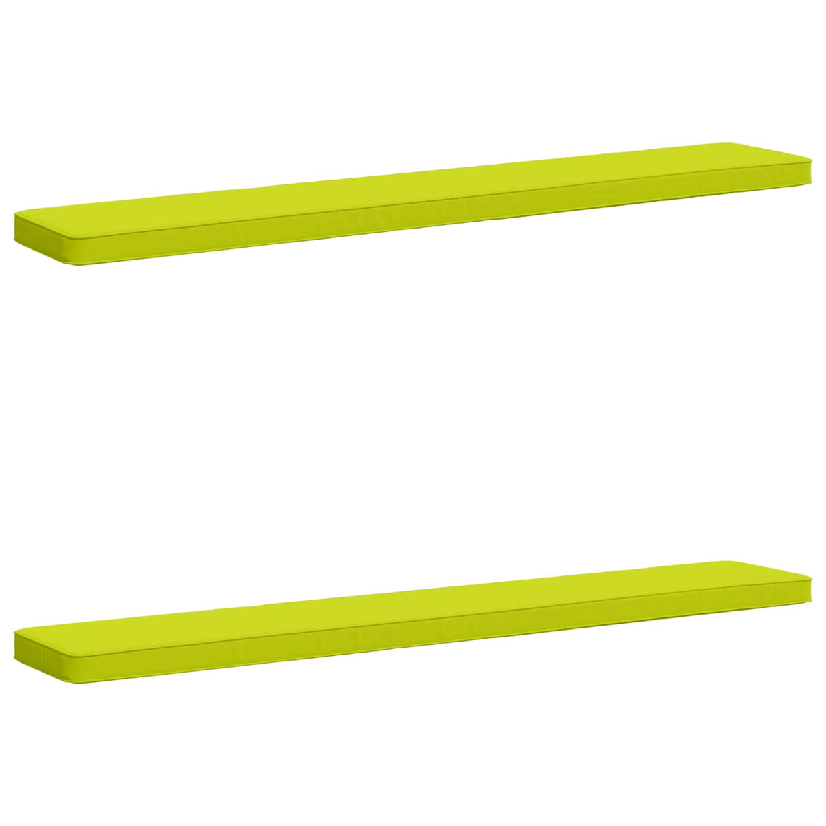vidaXL Poduszki na ławkę 2-częściowe VUGHT 2 pcs 100% poliester