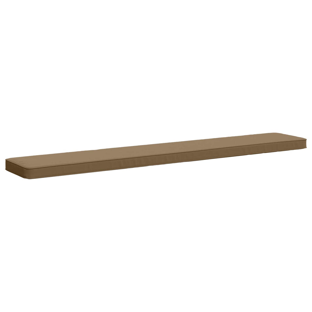 vidaXL Poduszki na ławkę 2-częściowe VUGHT 2 pcs 100% poliester