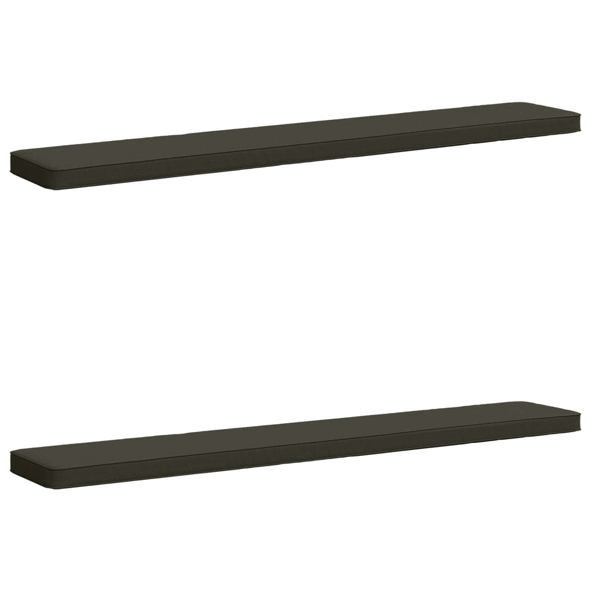 vidaXL Poduszki na ławkę 2-częściowe VUGHT 2 pcs 100% poliester