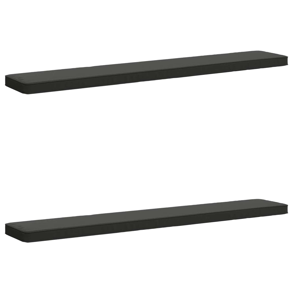 vidaXL Poduszki na ławkę 2-częściowe VUGHT 2 pcs 100% poliester