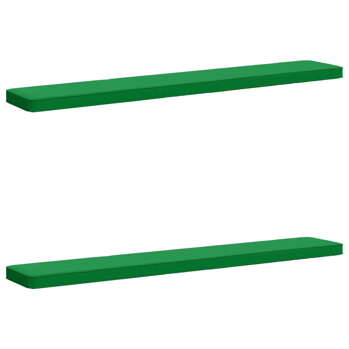 vidaXL Poduszki na ławkę 2-częściowe VUGHT 2 pcs 100% poliester