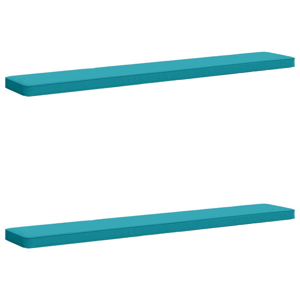 vidaXL Poduszki na ławkę 2-częściowe VUGHT 2 pcs 100% poliester