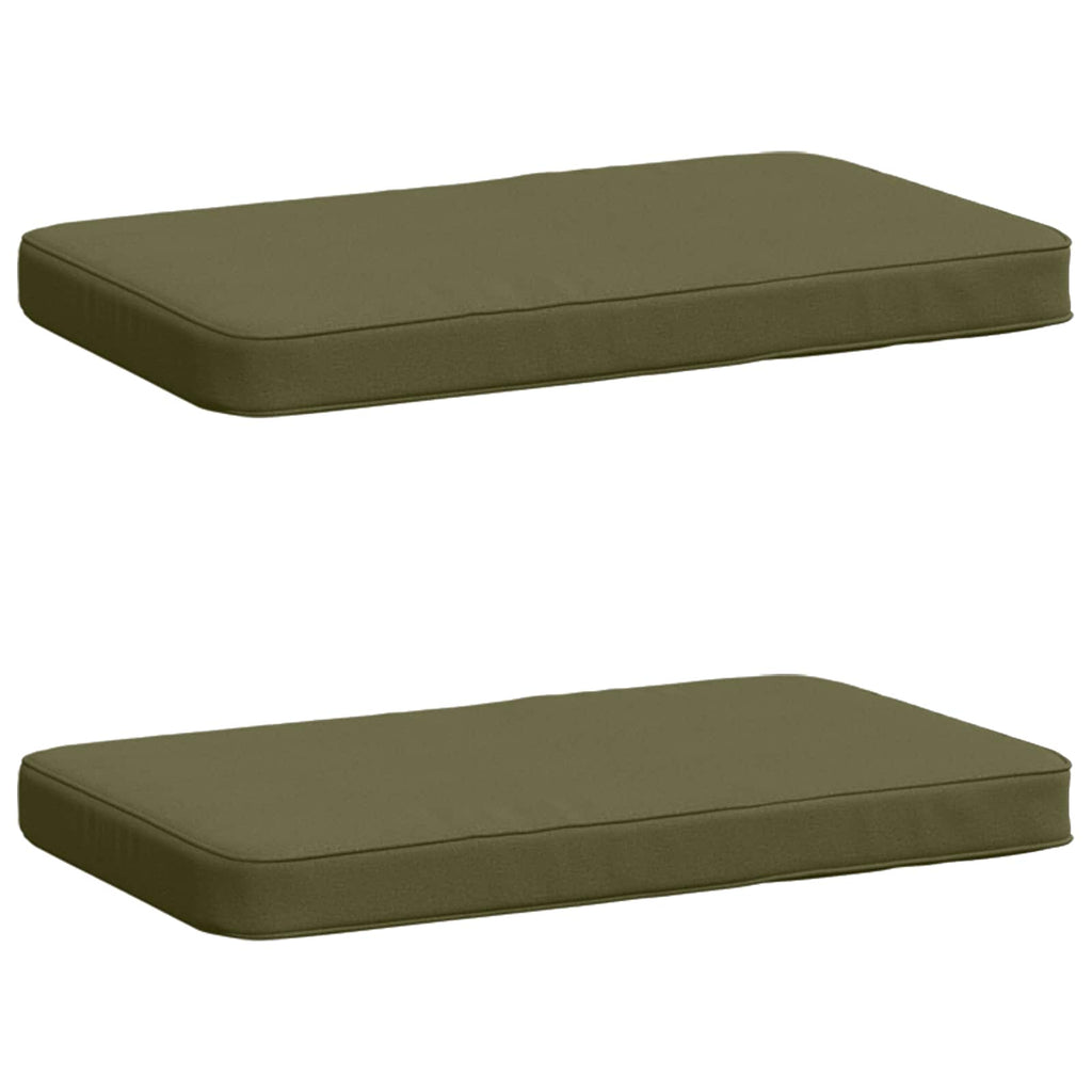 vidaXL Poduszki na ławkę 2-częściowe VUGHT 2 pcs 100% poliester