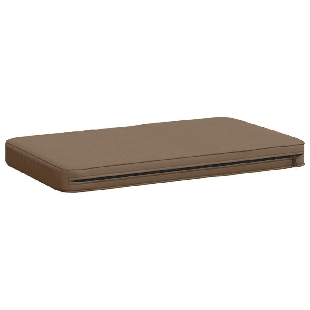 vidaXL Poduszki na ławkę 2-częściowe VUGHT 2 pcs 100% poliester