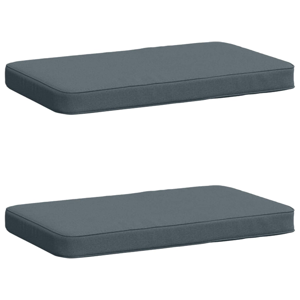 vidaXL Poduszki na ławkę 2-częściowe VUGHT 2 pcs 100% poliester