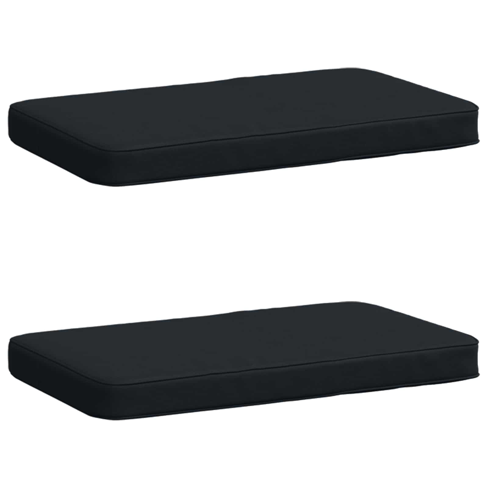 vidaXL Poduszki na ławkę 2-częściowe VUGHT 2 pcs 100% poliester