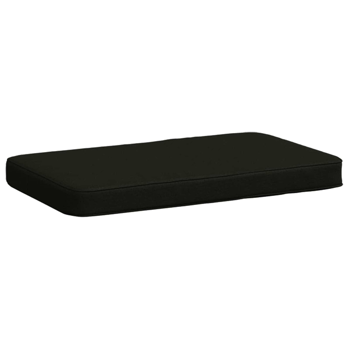 vidaXL Poduszki na ławkę 2-częściowe VUGHT 2 pcs 100% poliester Czarny