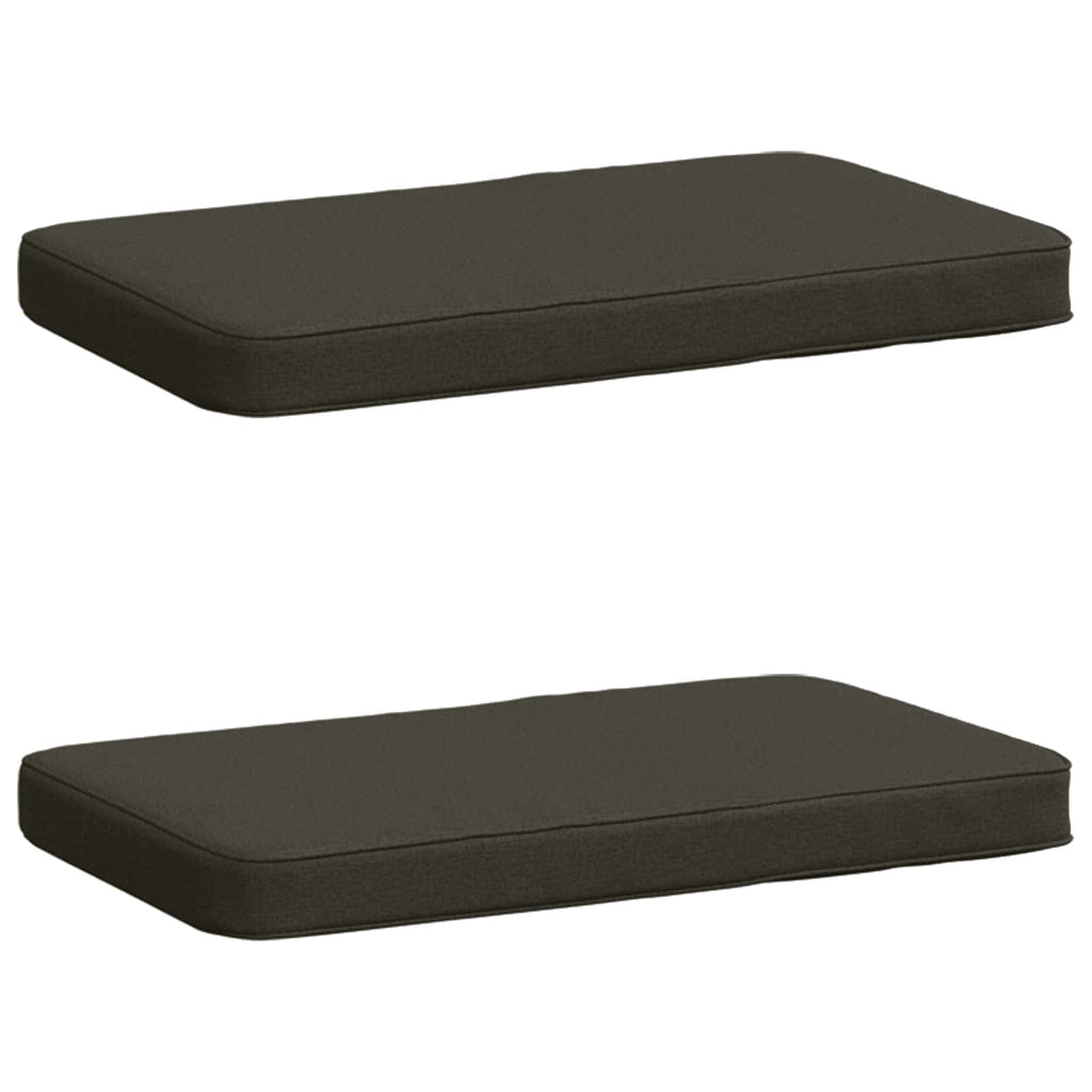vidaXL Poduszki na ławkę 2-częściowe VUGHT 2 pcs 100% poliester