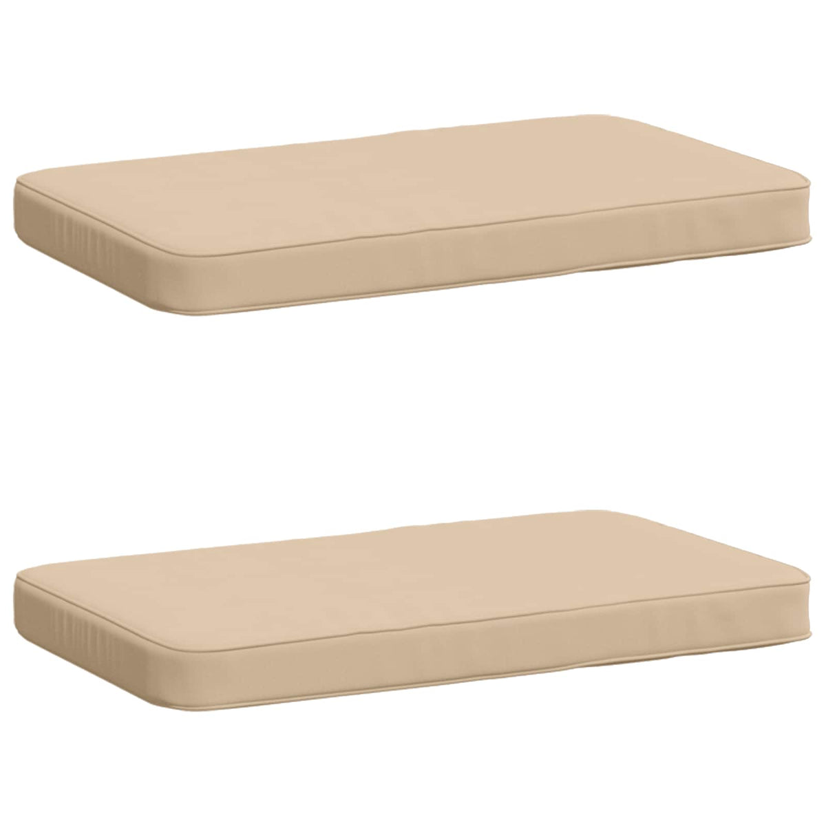 vidaXL Poduszki na ławkę 2-częściowe VUGHT 2 pcs 100% poliester