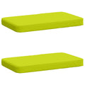 vidaXL Poduszki na ławkę 2-częściowe VUGHT 2 pcs 100% poliester