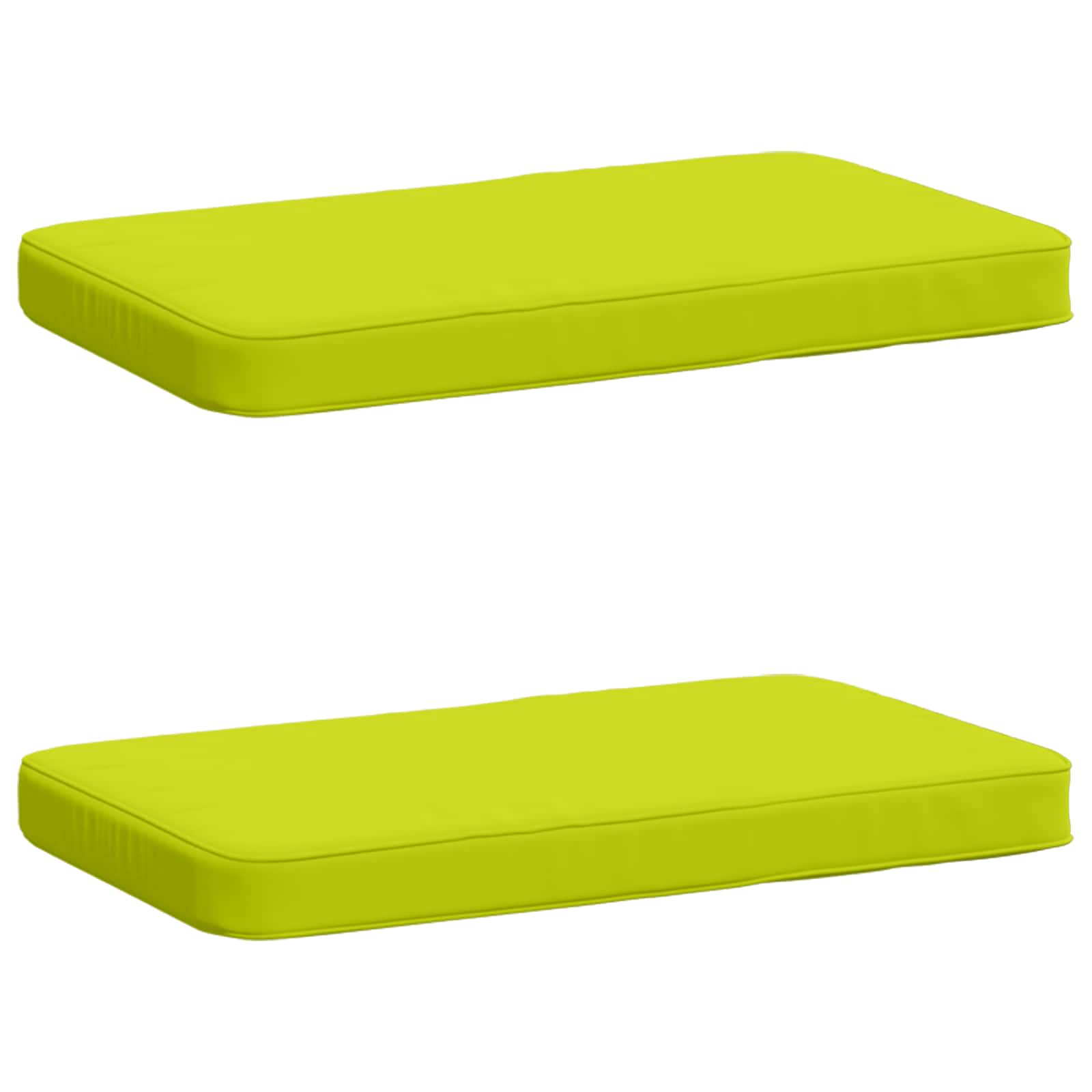 vidaXL Poduszki na ławkę 2-częściowe VUGHT 2 pcs 100% poliester
