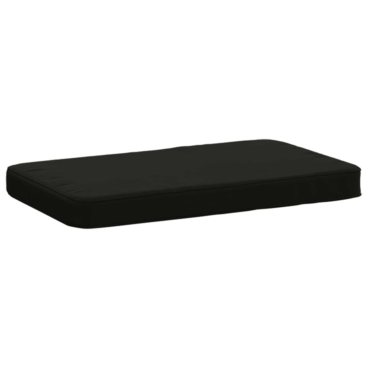 vidaXL Poduszki na ławkę 2-częściowe VUGHT 2 pcs 100% poliester Czarny